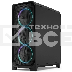 Корпус Fractal Design Meshify 3 Black RGB TG Light Tint, Midi-Tower, чёрный, 3 x 140 мм, фото7