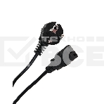 Кабель компьютер-розетка Aopen 1.8метра 220V (EURO) VDE 3G*0,5mm2 QUST ACE021-1.8M, фото 1