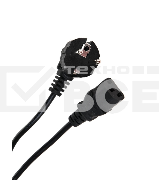 Кабель компьютер-розетка Aopen 1.8метра 220V (EURO) VDE 3G*0,5mm2 QUST ACE021-1.8M