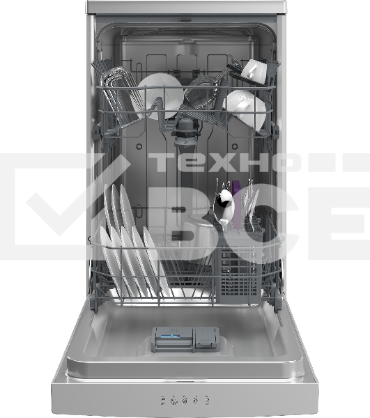 Посудомоечная машина Beko BDFS15020S отдельностоящая, серебристый