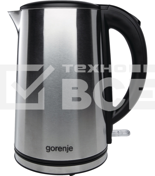 Чайник электрический Gorenje K15DWS 1.5л. 2200Вт нержавеющая сталь (корпус: нержавеющая сталь)