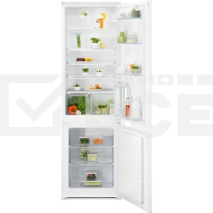 Встраиваемый холодильник Electrolux LNS5LE18S белый, 2-хкамерн., 195/72л., морозилка снизу, ручная разморозка
