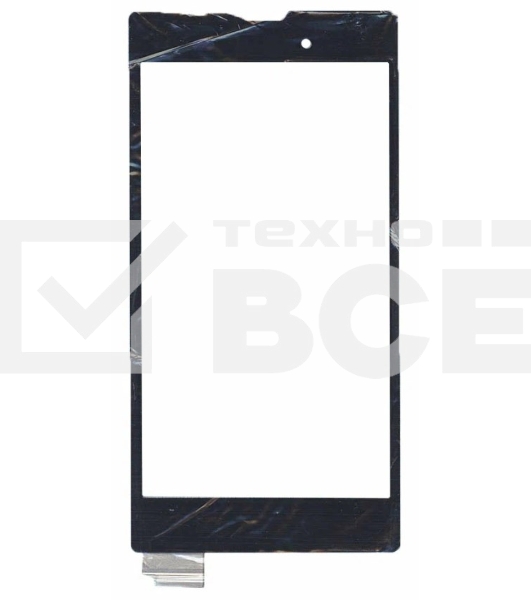 Сенсорное стекло (тачскрин) для Sony Xperia T3, черное