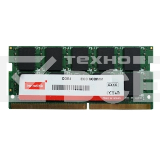 Оперативная память Innodisk M4D0-8GS1PWEM, DDR4, 8GB (1x8 GB), 3200 MHz, CL20, ECC, SO-DIMM