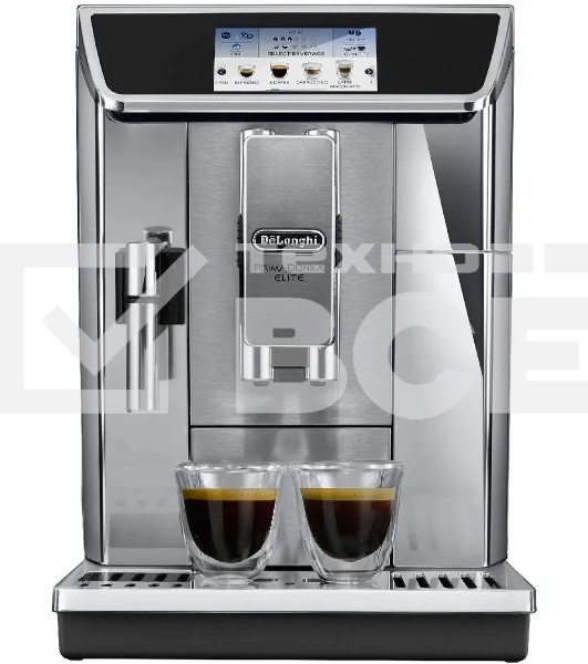 Кофемашина автоматическая DeLonghi ECAM650.75.MS металлик/черный, исп. кофе - молотый/зерновой, 2 л, 1450 Вт, 19 Бар.