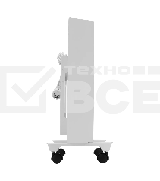 Конвектор Denzel XCE-2000 белый, 2000 Вт, 25 м2, термостат