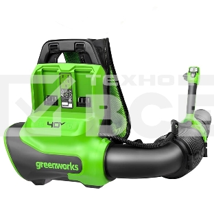 Воздуходув-Садовый Пылесос аккумуляторный GreenWorks GD40BPG2 40V, бесщеточный, без АКБ и ЗУ (2408107)