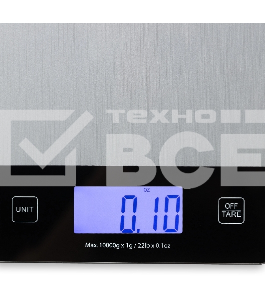 Весы кухонные электронные Vitek VT-8010 макс.вес:10кг серый