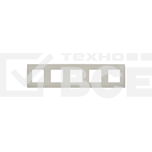 Рамка 5-м IEK SKANDY SK-F01B бежевый SK-M52-K10