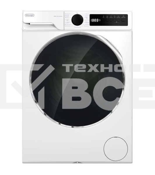Стиральная машина DeLonghi DWM 1135 VI ALICIA белый, загрузка фронтальная 10,5 кг, 1400 об/мин., класс: А