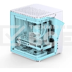 Корпус без блока питания JONSBO TK-1, Mini-Tower, TG, no fan, 1xUSB-A 3.2 + 1xUSB-C 3.2, mATX, mITX White, фото9