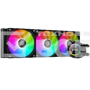СВО для процессора ID-COOLING SL360 XE черный 120мм алюминий+медь 1800rpm 30db 4-pin 350W