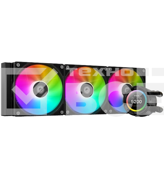 СВО для процессора ID-COOLING SL360 XE черный 120мм алюминий+медь 1800rpm 30db 4-pin 350W