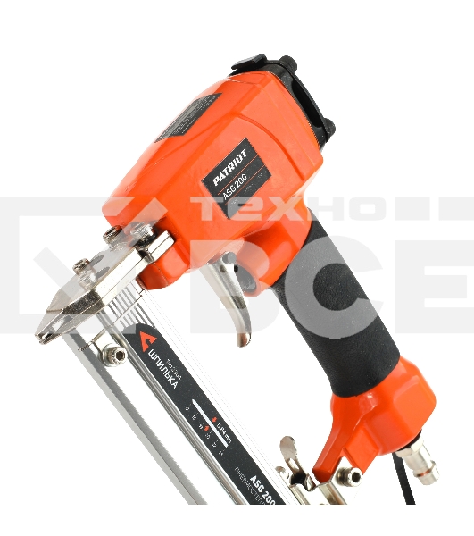 Пневмостеплер шпилькозабивной PATRIOT ASG 200, 23 л/мин, шпилька - Тип 23 (23GA); длина 12-25 мм; сечение 0,64 мм, 100 шт.