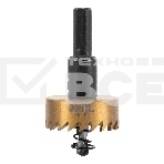 Коронка по металлу Denzel HSS, 35 мм, нитридтитановое покрытие, фото2