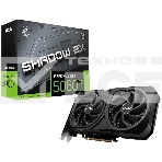 Видеокарта MSI RTX 5060 Ti SHADOW 2X PLUS, NVIDIA RTX 5060 Ti, 16 ГБ GDDR7, 128 бит, PCI-e 5.0, 1xHDMI, 3xDP, 2572 МГц, фото 1