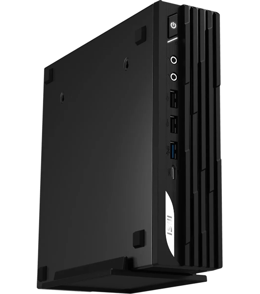 Мини-ПК MSI Pro DP21 13M Mini Core i3-14100 (3.5GHz), 8Gb DDR4 SO-DIMM, 512Gb SSD M.2, Intel UHD Graphics 730, noDVD, WiFi, BT, 120W, VESA, COM Port, no keyboard&mouse, noOS, 1y war-ty (9S6-B0A431-1071)