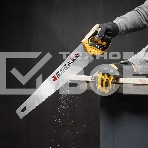 Ножовка по дереву Denzel 500 мм, 11 TPI, зуб 3D, двухкомпонентная рукоятка, фото2