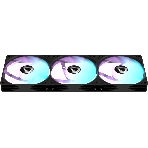 Кулер с водяным охлаждением Formula V Line ICE JET GLOW 360 BK, 360мм, 3x120мм, ARGB fans, LGA115X/1200/1700/1851, AM4/AM5, фото6