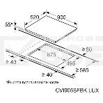 Индукционная варочная панель Maunfeld CVI905SFBK LUX Inverter, фото2