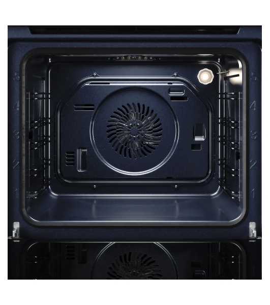 Духовой шкаф Kuppersberg HO 603 Black Glass, High-Tech, 78 л, поворотное управление, таймер, 6 режимов, макс. температура 310 градусов, энергоэффективность А, цвет черный, цвет фурнитуры черный