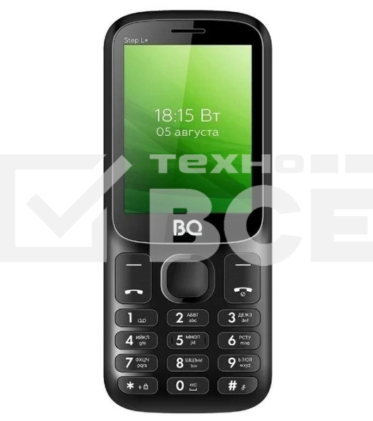 Мобильный телефон BQ 2440 Step L+ черный