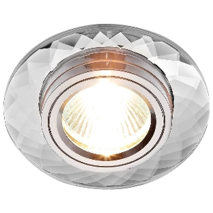 Встраиваемый точечный светильник Ambrella Light 8460 CL хром MR16