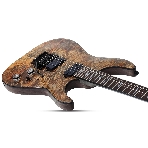 Электрогитара SCHECTER OMEN ELITE-6 FR CHAR - электрогитара 6-струнная, Charcoal (CHAR) - древесный, фото4