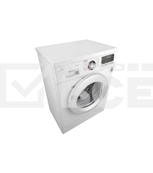 Стиральная машина LG F1296NDS0 белый, загрузка фронтальная 6 кг, 1200 об/мин., класс: А