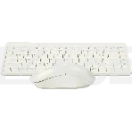 Клавиатура + мышь A4Tech Fstyler FG2200 Air2 клав:бежевый мышь:бежевый USB беспроводная slim, фото3