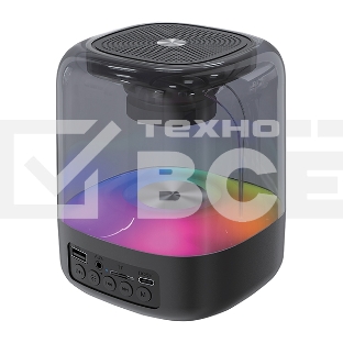 Акустическая система QUMO Plasma ВТ 0082 5 ВТ  объемное звучание  RGB подсветка