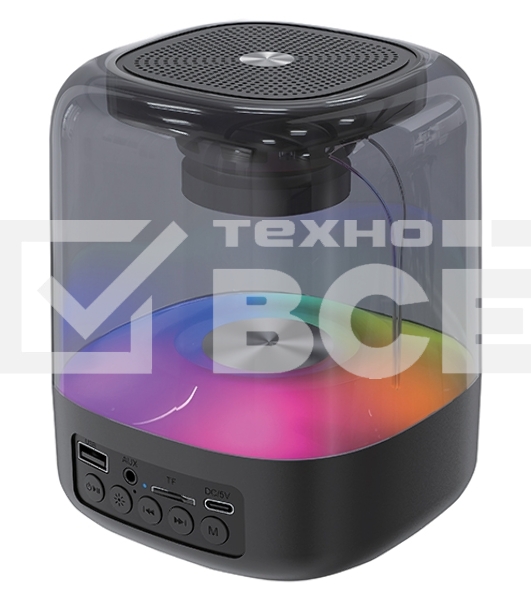 Акустическая система QUMO Plasma ВТ 0082 5 ВТ  объемное звучание  RGB подсветка