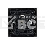 Розетка СП FORTE&PIANO FP315 16А с заземл. защ. шторки винт. крепл. сер. IEK FP-R14-16-K03, фото5