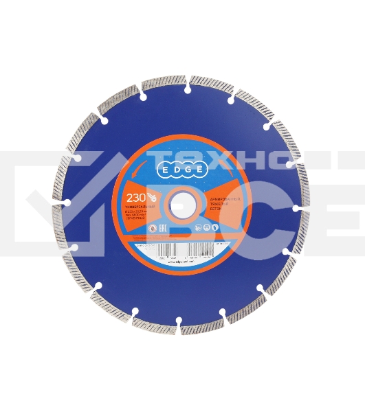 Диск EDGE by PATRIOT алмазный сегментный 230х22,23 Универсальный