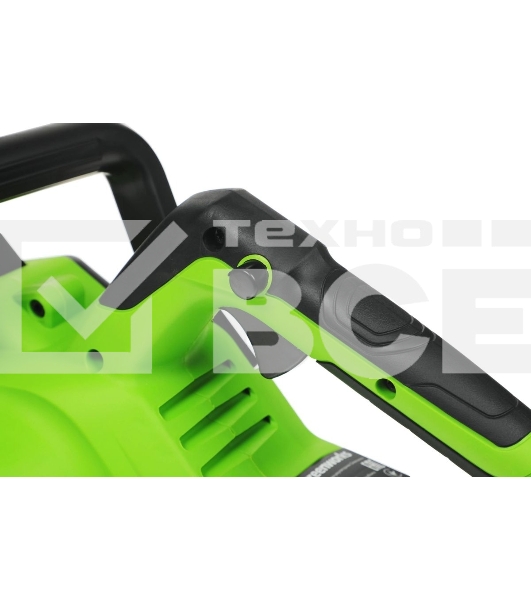 Цепная пила аккумуляторная GreenWorks G24CS25K4, 24V, 25 см, c АКБ 4А·ч и ЗУ (2007707UB)