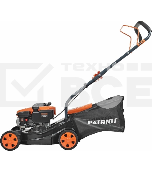 Газонокосилка бензиновая PATRIOT PT 40, 130сс, 3,5 л.с., 40 см, 35л. трав., пластик. дека,
