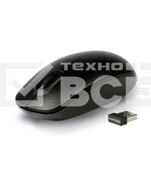 Мышь беспроводная Smartbuy ONE 300AG-K черная (SBM-300AG-K)