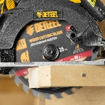 Пильный диск по дереву с гвоздями Denzel ф185 х 20 мм, 24 зубов 733937, фото5