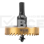 Коронка по металлу Denzel HSS, 60 мм, нитридтитановое покрытие, фото3