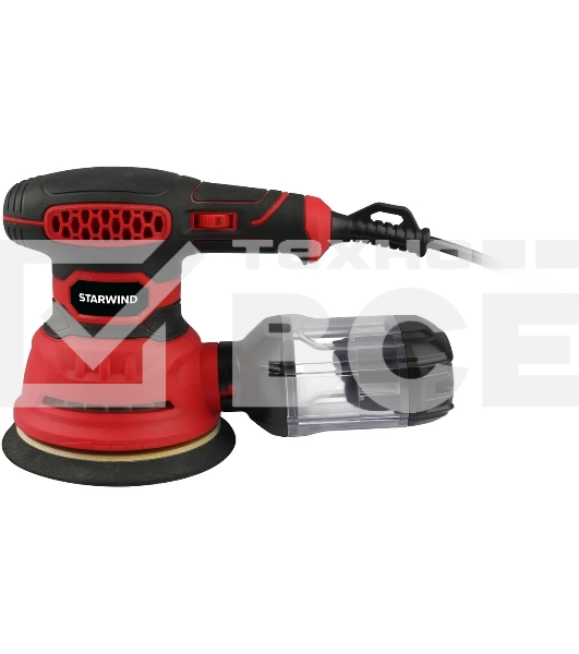 Эксцентриковая шлифовальная машина Starwind OS125-400S1 400Вт D125мм