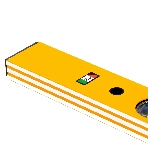 Уровень алюминиевый Denzel 800 мм, фрезерованный, 3 глазка, фото5