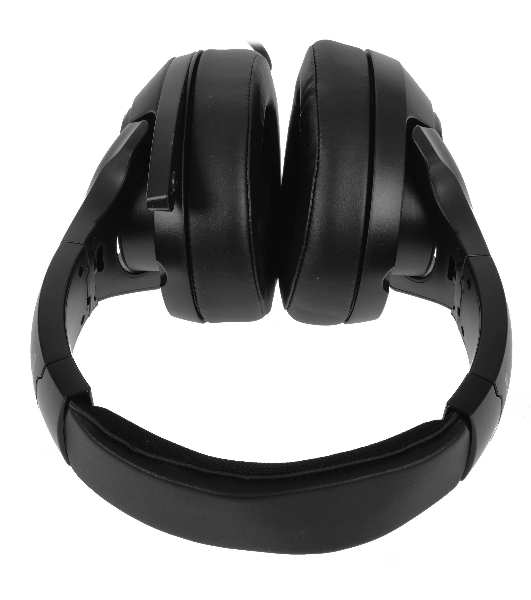 Гарнитура QUMO Olympus чёрный, проводная, USB, подсветка