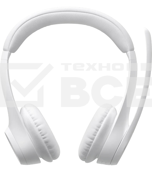 Гарнитура Logitech Zone 300 белый, беспроводная, Bluetooth, до 16 ч