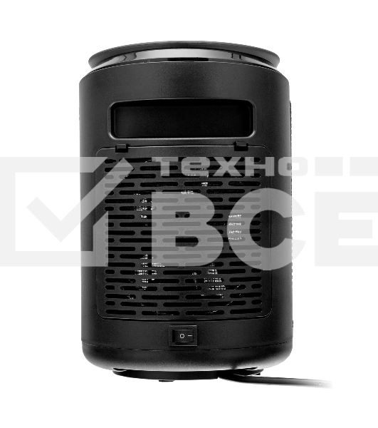 Тепловентилятор керамический Denzel DTFC-2000X, 1000/2000 Вт, 20 м2, 3 режима, пульт, Wi-Fi, термостат
