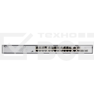Неуправляемый PoE-коммутатор ORIGO Unmanaged Switch 26x1000Base-T (24x1000Base-T PoE), 2xCombo 1000Base-T/SFP, PoE Budget 370W, Long-range PoE up to 250m, 19