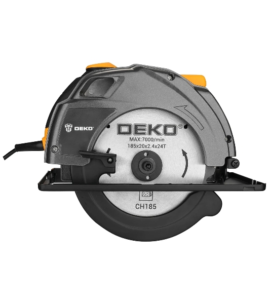 Циркулярная пила (дисковая) Deko DKCS1800 1800Вт (ручная)
