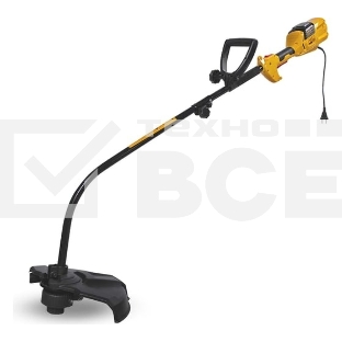 Триммер электрический CHAMPION ET1003A 1000Вт 35см верхний двиг., изогнутая разъемная штанга 3.9кг
