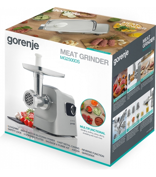 Мясорубка MG2500DS 744167 2500W GORENJE