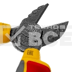 Бокорезы Denzel диэлектрические рукоятки, до 1000 В, трехкомпонентные рукоятки, 180 мм, фото3