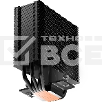 Устройство охлаждения (кулер) PcCooler RZ500 Soc-AM5/AM4/1200/1700/1851 черный 4-pin 32dB Al+Cu 250W Ret (RZ500-BKNWNX-GL), фото5